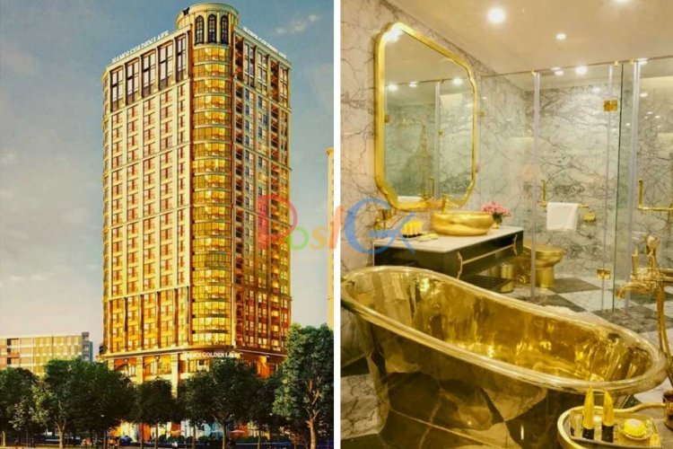 दुनिया का पहला गोल्ड होटल, जानिए नाम, किराया और कहां है स्थित