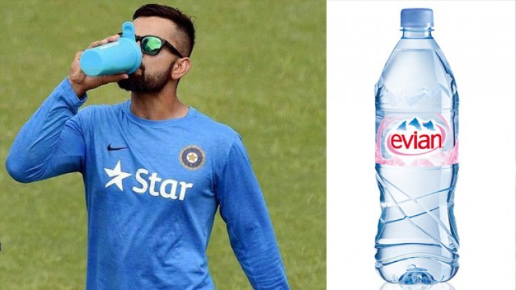 विराट कोहली पीते  है सबसे महँगा पानी १ लीटर पानी की कीमत जानके आप चौक जायेंगे