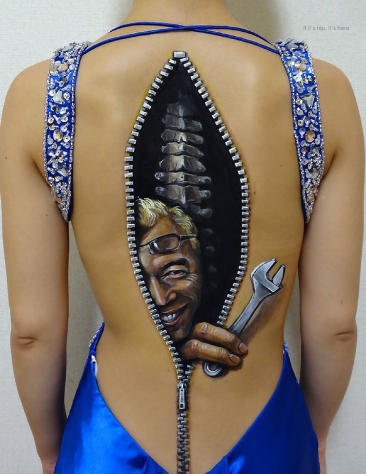 देखे बॉडी पेंटिंग की कुछ गजब की फोटोज देखते ही पड़ जाओगे हैरत में