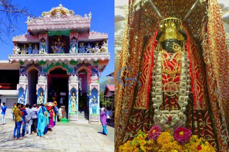 इस मंदिर में देवी माता का पसीना आता है ,देखने से हर मनोकामना पूर्ण होती है