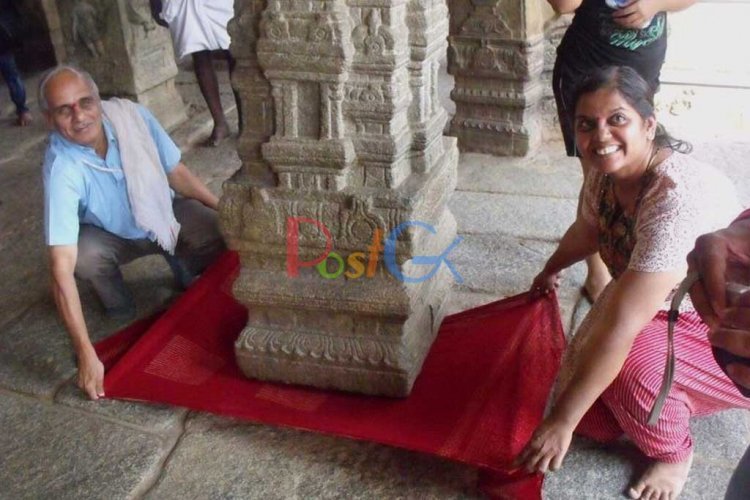 लेपाक्षी मंदिर का लटकता हुआ स्तंभ