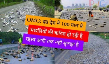 OMG: इस देश में 100 साल से मछलियों की बारिश हो रही है, रहस्य अभी तक नहीं सुलझा है