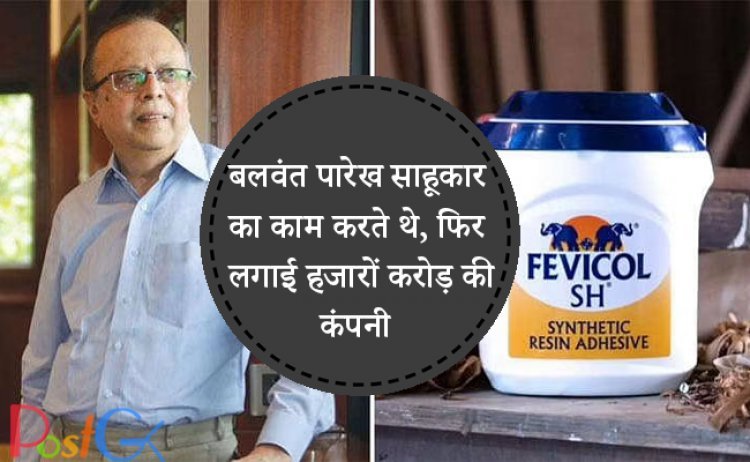 बलवंत पारेख साहूकार का काम करते थे, फिर लगाई हजारों करोड़ की फेविकोल कंपनी