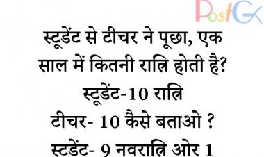 स्टूडेंट की बात सुनकर टीचर हुआ बेहोश, पढ़ें चुटकुला